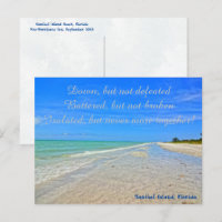 Sanibel Island Beach Florida Pre Hurricane Ian 