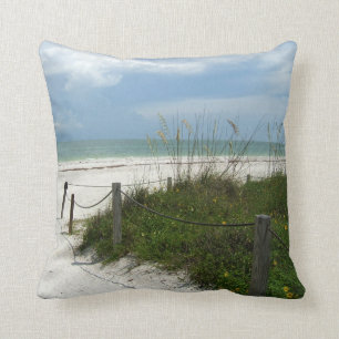 Sanibel Island Beach Path Pillow