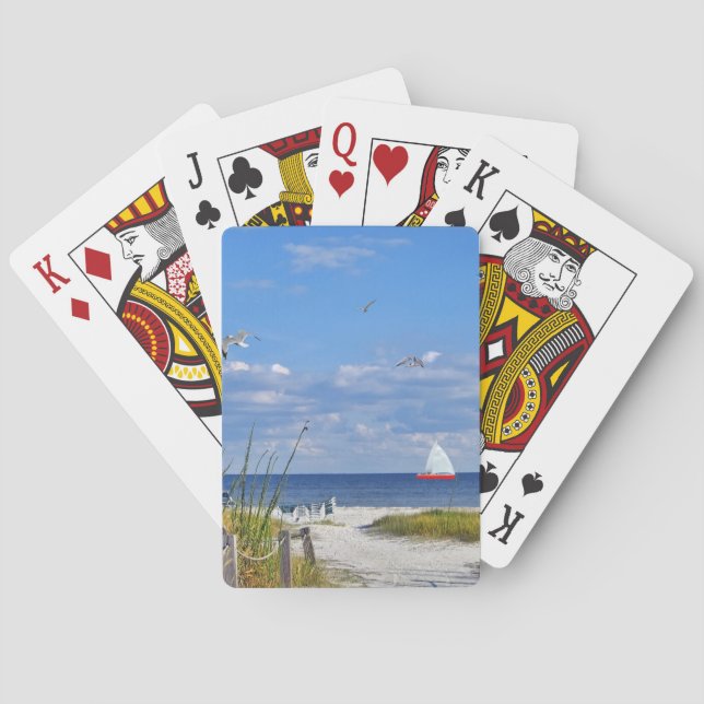 Sanibel Island Beach Playing Cards (Back)