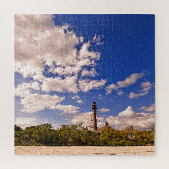 Sanibel Island Blue Skies - 20x20 - 676 pcs. Jigsaw Puzzle (Vertical)