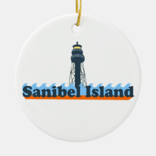Sanibel Island Ceramic Tree Decoration