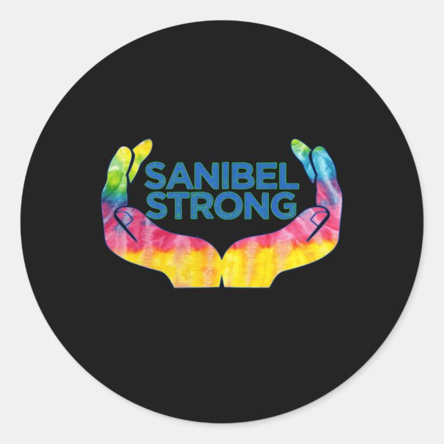Sanibel Island Fl Sanibel Island Strong Classic Round Sticker (Front)