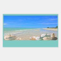 Sanibel Island Florida Beach with Fall Pumpkins
