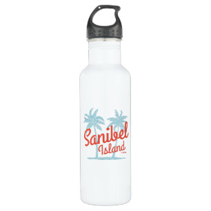 Sanibel Island Florida Gulf Coast Souvenir 710 Ml Water Bottle