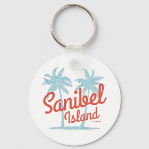 Sanibel Island Florida Gulf Coast Souvenir Key Ring
