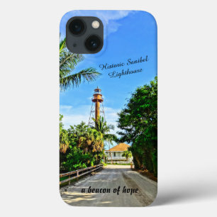 Sanibel Island Florida Lighthouse Beacon of Hope  iPhone 13 Case
