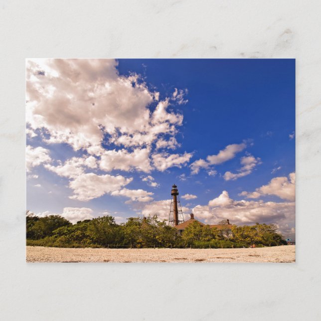 Sanibel Island, Florida - Lighthouse Postcard (Front)