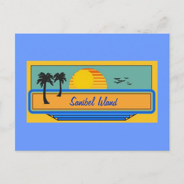 Sanibel Island Florida Postcard (Front)