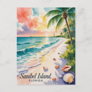 Sanibel Island Florida Postcard