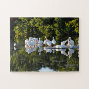Sanibel Island Pelicans Florida Jigsaw Puzzle