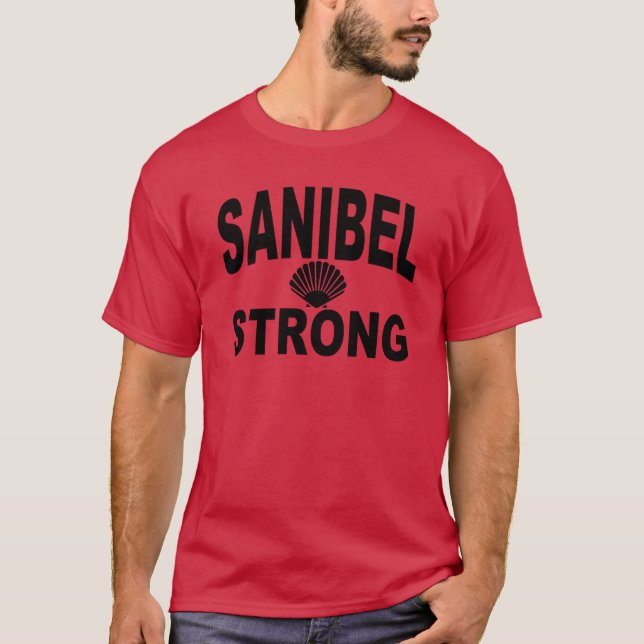 Sanibel Strong Shirt Sanibel Island Shirts (Front)