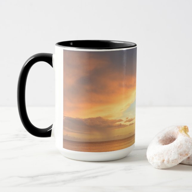 Sanibel Sunset Mug (With Donut)