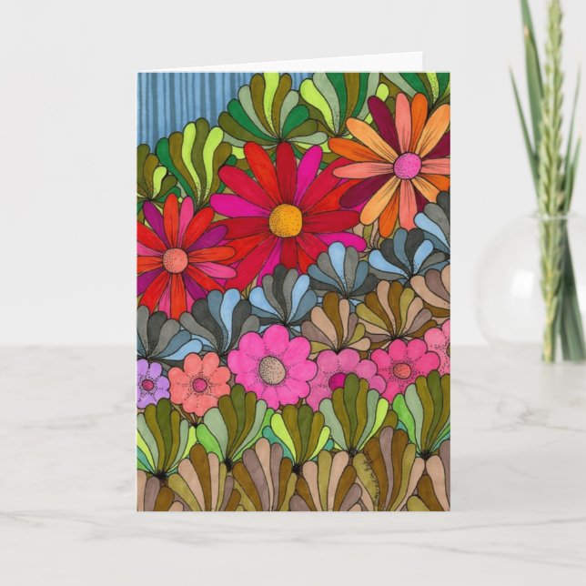 Sanibelle Pattern Thank You Card (Front)