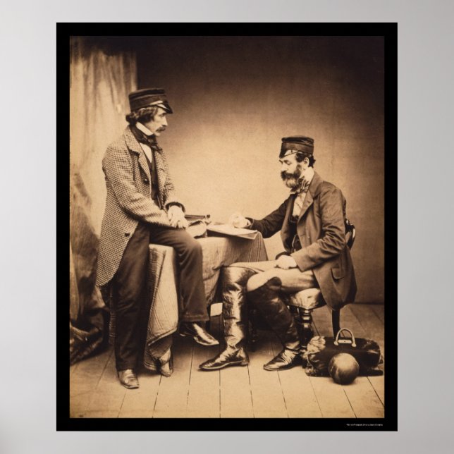 Sanitary Commission Crimean War 1855 Poster (Front)