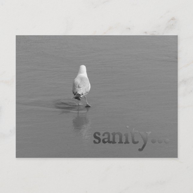 sanity postcard (Front)