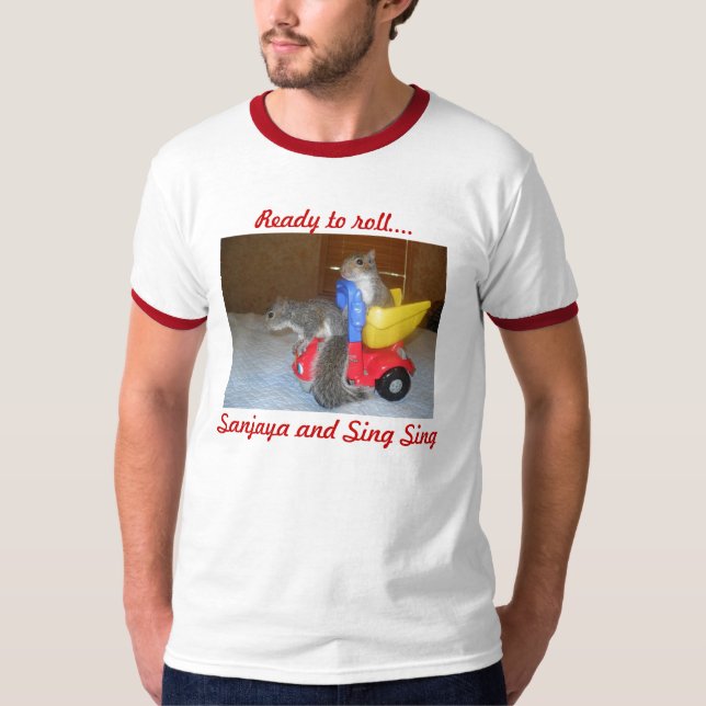 Sanjaya and Sing Sing T-Shirt (Front)