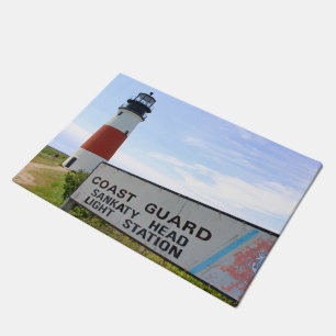 Sankaty Head Lighthouse, Nantucket MA Door Mat
