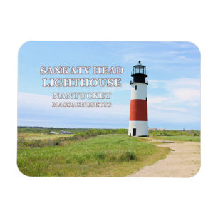 Sankaty Head Lighthouse, Nantucket MA Flex Magnet