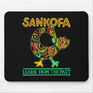 Sankofa African Bird Black History Month Juneteent Mouse Mat