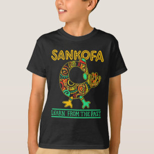 Sankofa African Bird Black History Month Juneteent T-Shirt