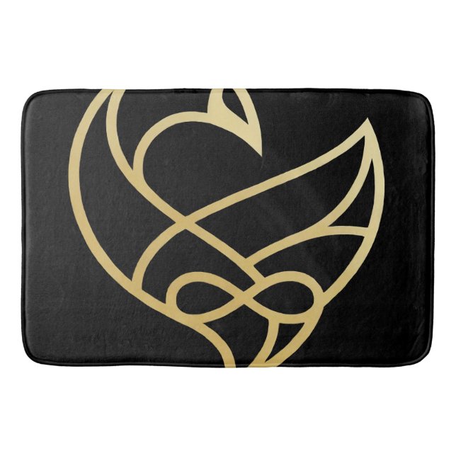 Sankofa Ascension  Sankofa Bird  Bath Mat (Front)