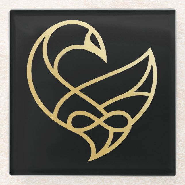 Sankofa Ascension Sankofa Bird  Coasters (Front)