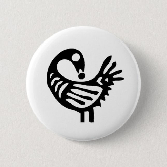 Sankofa Button (Front)