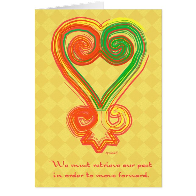 Sankofa Card (Front)