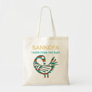 Sankofa Learn From The Past African Bird Black His Tote Bag