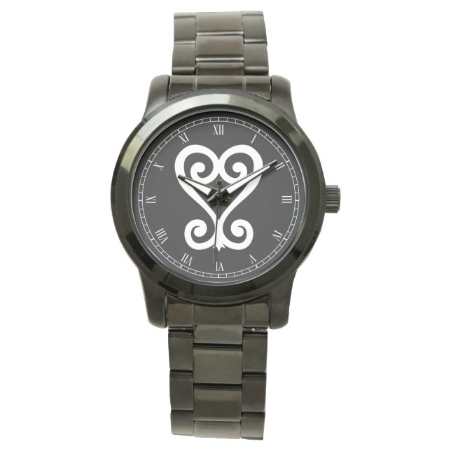 Sankofa | Return and get it - Adinkra Symbol Watch (Front)