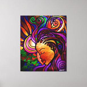 Sankofa (Wrapped Canvas) Canvas Print
