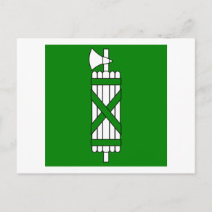 Sankt Gallen Flag Postcard