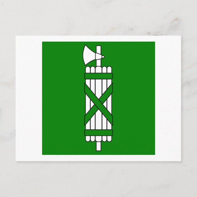 Sankt Gallen Flag Postcard (Front)
