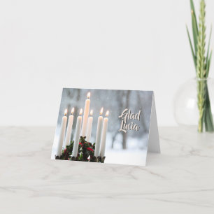 Sankt Lucia   Luciafest Card