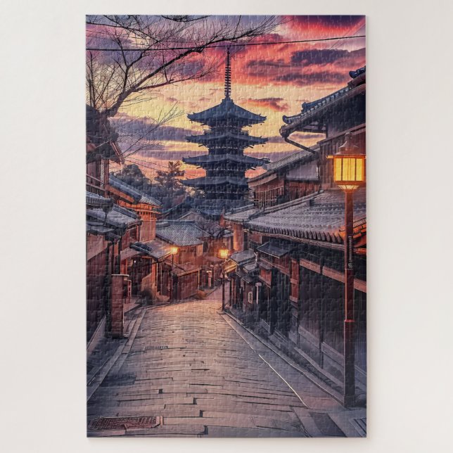 Sannenzaka Path Kyoto Japan, Travel 1000 Piece  Jigsaw Puzzle (Vertical)