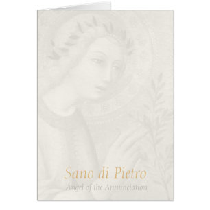Sano di Pietro Annunciation angel CC0748 Hail Mary