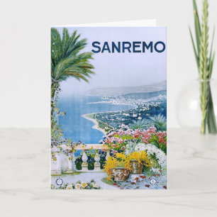 Sanremo, Italy Greeting Card