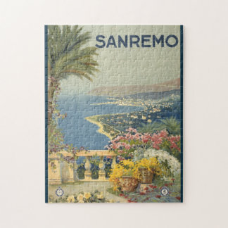 Sanremo Italy Vintage Jigsaw Puzzle