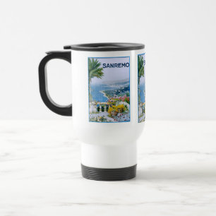 Sanremo, Italy White Travel/Commuter Mug