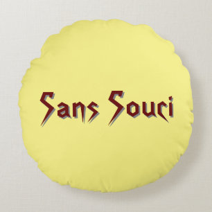Sans Souci Round Pillow