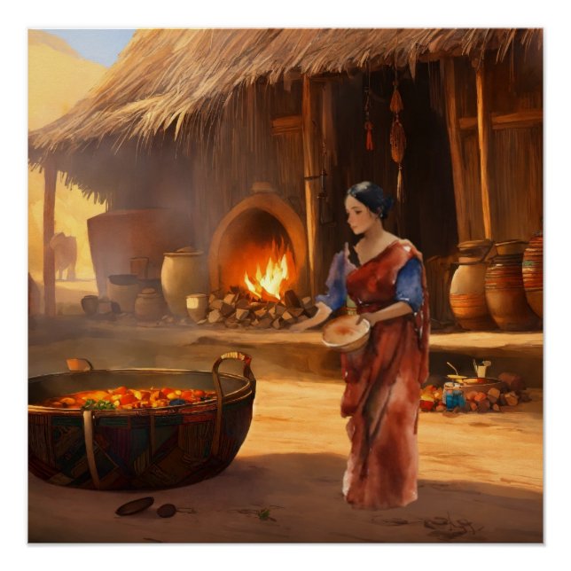 "Sanskrit Splendour: Indian Artistry" Poster (Front)