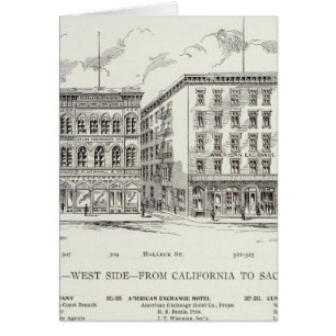Sansome West side California and Sacramento