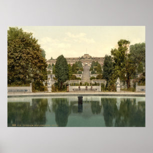 Sanssouci Palace, Potsdam, Berlin, Germany Poster