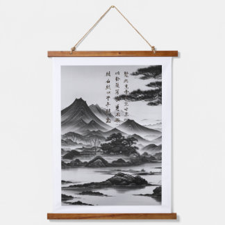 Sansui-ga Hoso no Matsu Hanging Tapestry