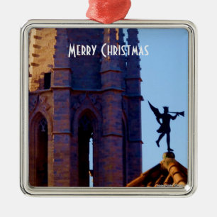 Sant Feliu Cathedral, Girona, Spain Metal Tree Decoration