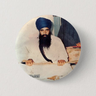 Sant Jarnail Singh Ji Khalsa Bhindranwale 6 Cm Round Badge