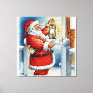 Santa 001 canvas print