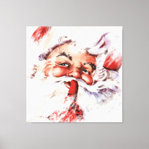 Santa 023 canvas print