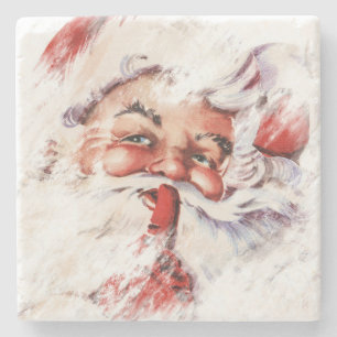 Santa 023 stone coaster