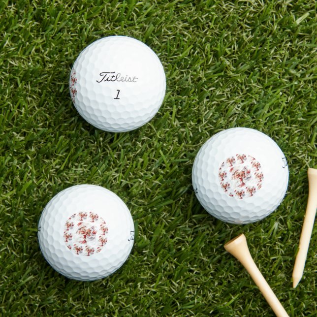 Santa 024 golf balls (Insitu Grass)